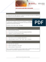 Ejemplo Formato Plan Auditoria Calidad PDF