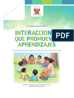 Interacciones Promueven Aprendizajes PDF