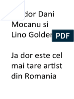JAador Dani Mocanu Si Lino Goldem