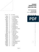 List of Recommended Spare Parts - FE45.B1