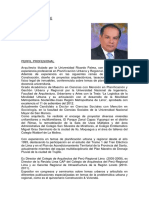 CV Arq. Gerardo Regalado Al 2020