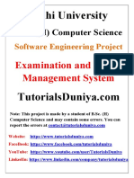 Examination and Result Management System - TutorialsDuniya PDF