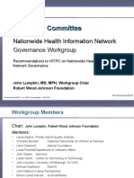 HIT Policy Committee - Nationwide Health Information Network - Governance Recommendations - 121310