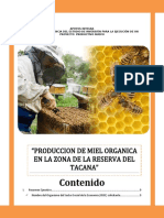 PRODUCCION DE MIEL ORGANICA - Termino de referencia INAES  Miel-El Bijahual