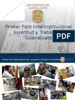 Primer Foro Interinstitucional