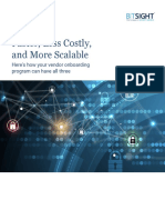 Faster Less Costly More Scalable