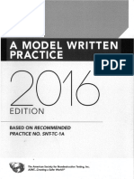 A Model Written Practice 2016 Edition