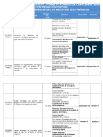 Cronograma Enfoque y Tendencias de Los Negocios Electrónicos PDF