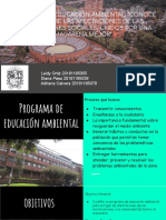 Programa de Educación Ambiental PDF