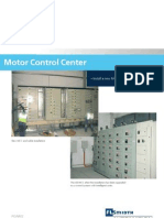 Motor Control Center: - Install A New MCC or Repair The Old MCC..