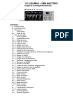 Manual do Usuário - DMX Master II