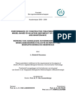 Performance of Constructed Treatment Wet