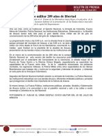 BOLETIN 047 Gran desfile cívico militar 209 años de  libertad