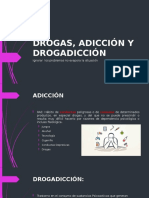 Drogas, Adicción y Drogadicción
