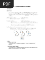 Isotope Geochemistry