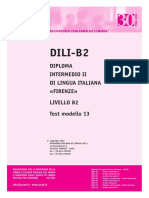 AIL DILI-B2 Test Modello 13