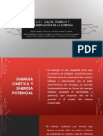 2.3.3.1 Calor, Trabajo y Conservación de La Energía