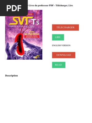 Lizeaux Baude Tle S Livre Du Professeur Pdf Telecharger Lire Telecharger Lire English Version Download Read Description Enseignants Livres Numeriques