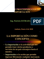 Gestión y Procedimientos de Importación