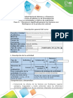 Guía de actividades y rúbrica de evaluación - Paso 3 - Reconocer significativamente los factores eco-fisiológicos en la producción animal