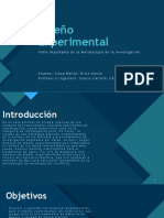 Diseño Experimental