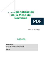 ITIL  V3 y las buenas prácticas en la gestión de servicios de TI Final