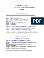 Código de Edificación para El Partido de La Plata (Ordenanza 10681)