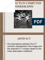 Artifacts in Computed Tomography