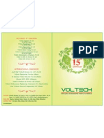 Voltech Group - Anniversary - Inviation