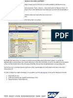 How Can We Have A List of The SAP Business One Tables and Fields?