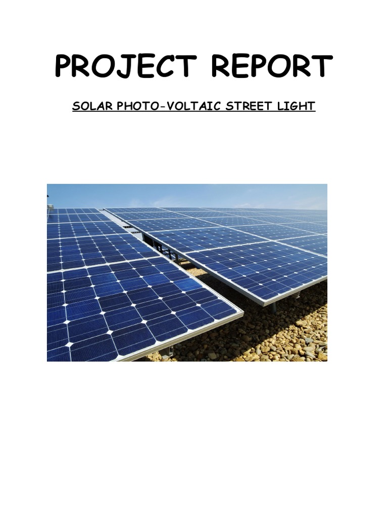 project-solar-street-light-pdf-solar-power-forms-of-energy