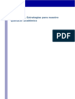 Estrategias para Nuestro Quehacer Académico