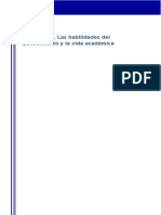 Las Habilidades Del Pensamiento y La Vida Académica