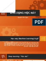 ỨNG DỤNG HỌC MÁY