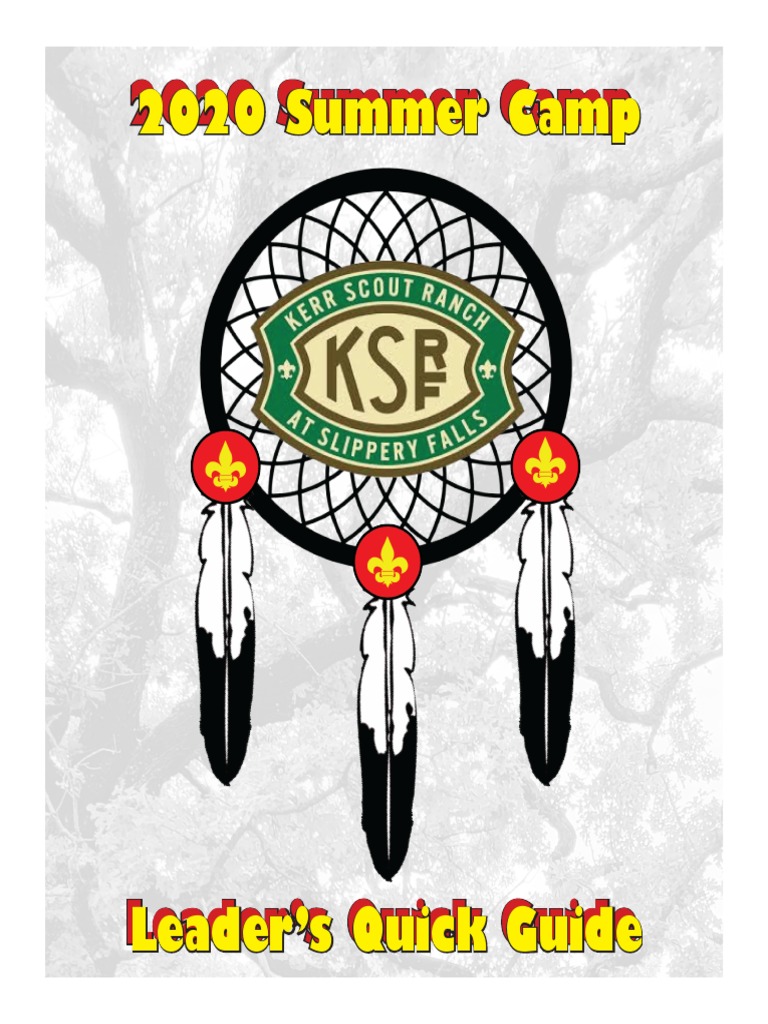 Kerr Scout Ranch Summer Camp Guide | PDF | Camping | Boy Scouts Of America
