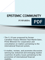 11 - Epistemic Community