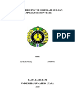 Penerapan Piercing The Corporate Veil Dan Business Judgement Rule - SARTIKA BR GINTING - 170200310 PDF