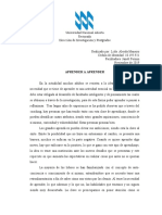 Ensayo Nro. 2 Aprender A Aprender - Aleyda Maneiro