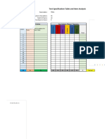 Table of Specification (Automated) v1