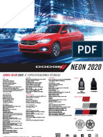 Dodge Neon 2020 Ficha Tecnica v02 PDF