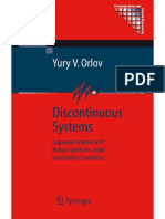 Yury V. Orlov - Discontinuous Systems - Lyapunov Analysis and Robust Synthesis Under Uncertainty Conditions-Springer-Verlag London (2009) PDF