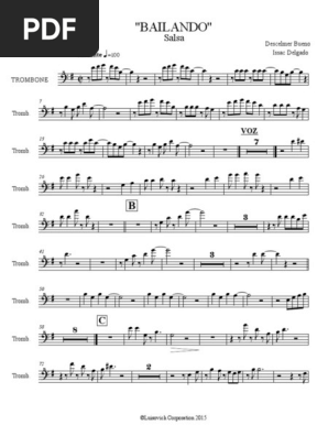 Bailando Trombone Original Ok Cuban Music Latin American Music