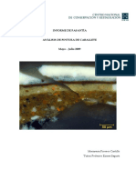 Informe de Pasantia Analisis de Pintura PDF