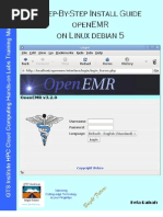 Download Step-By-Step Install Guide OpenEMR on Linux Debian 5 Server by Kefa Rabah SN45314315 doc pdf