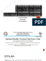 SABTU Bahasa Inggris-Spiritual Health