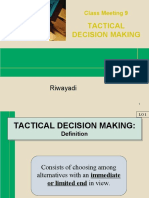 Rwd 06 Tactical Decision Making