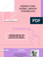 Sejarah Toksikologi Dan Ruang Lingkup Toksikologi