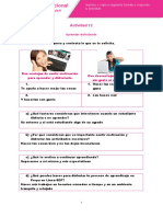 Autoregulacion Emocional Actividad 12 Aprnder Disfrutandotarea Semana 4