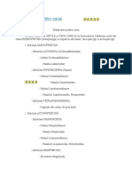 Clasificarea Pestilor Ososi