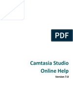 Camtasia Studio 7 Online Help